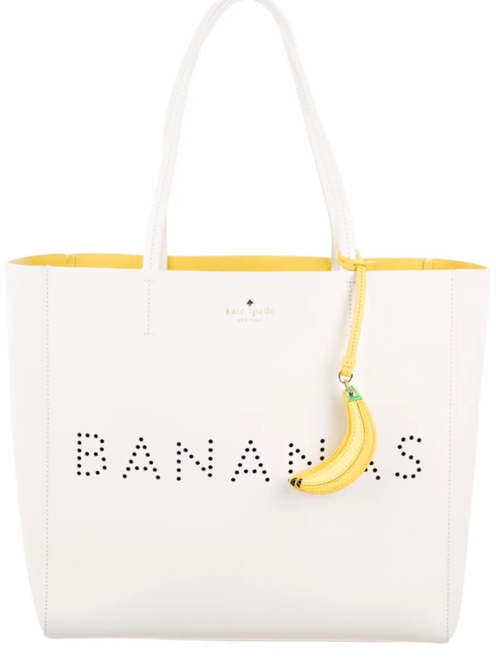 Kate Spade Flights of Fancy Bananas Hallie Tote